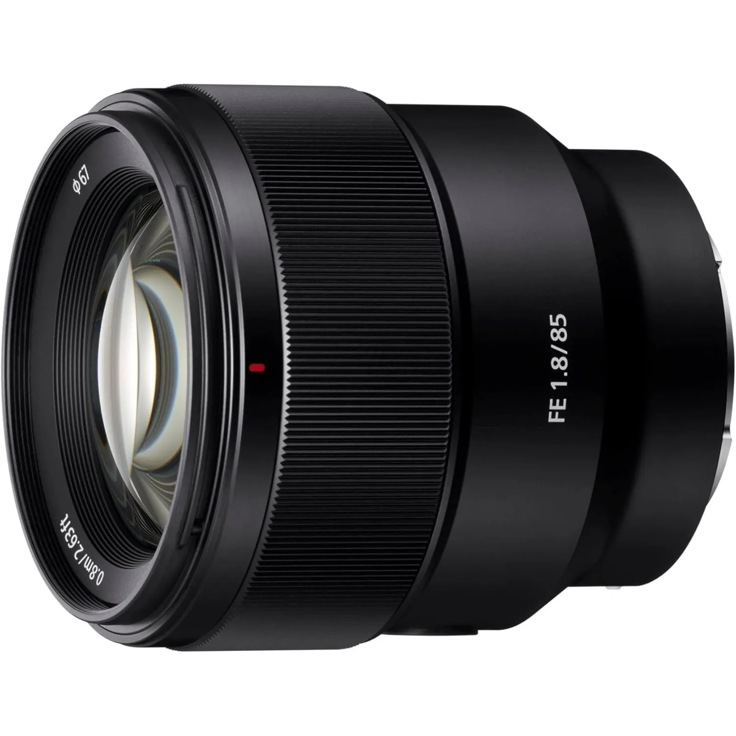Sony SEL-85F18 Porträt Objektiv (Festbrennweite, 85 mm, F1.8, Vollformat, geeignet für A7, A6000, A5100, A5000 und Nex …