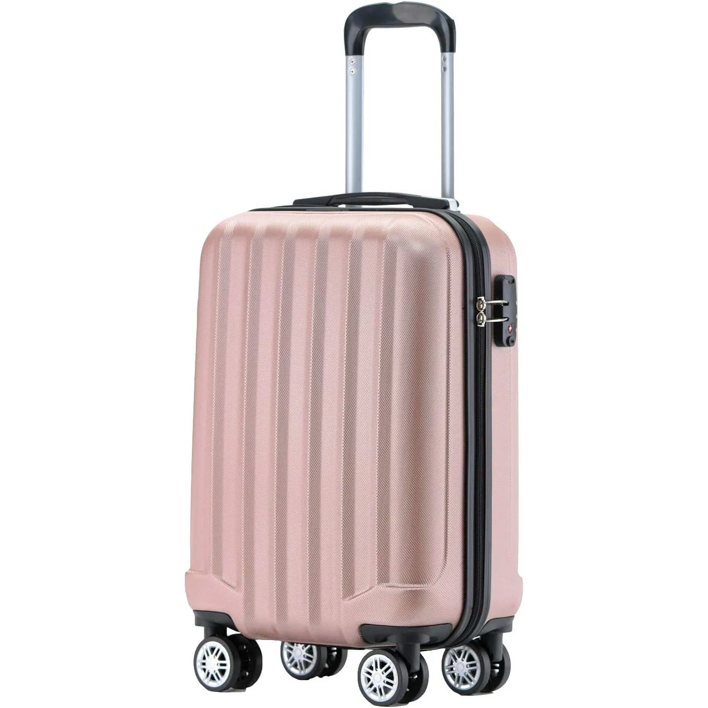 BEIBYE Handgepäck Koffer 55x35x20 cm, Hartschalenkoffer mit TSA Schloss & 360° Rollen, Leichter Kabinenkoffer aus ABS, …