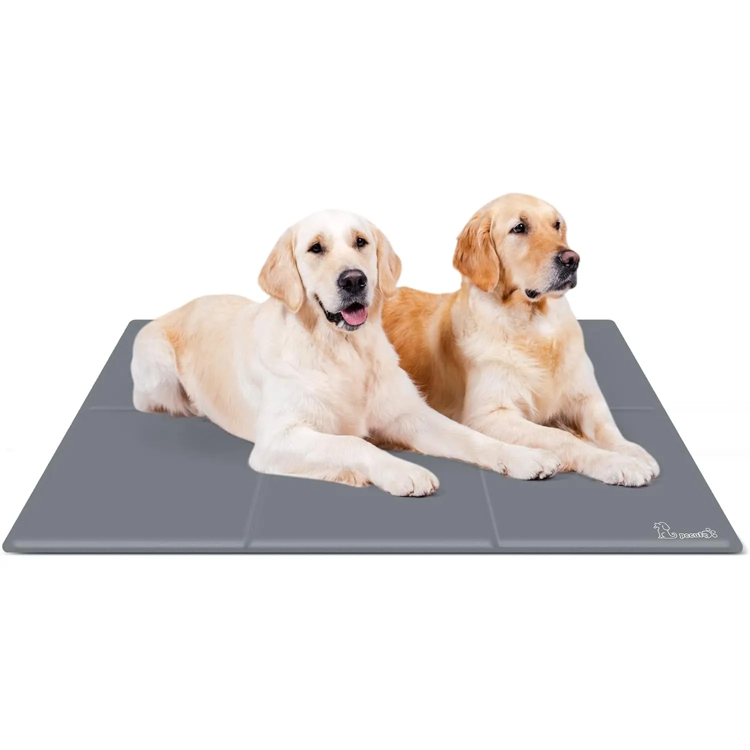pecute Kühlmatte Hunde Katzen(140 * 90cm), Kuhlmatte für Hund und Katze mit Ungiftiges Gel,Selbstkühlende Kissen, Kühl …