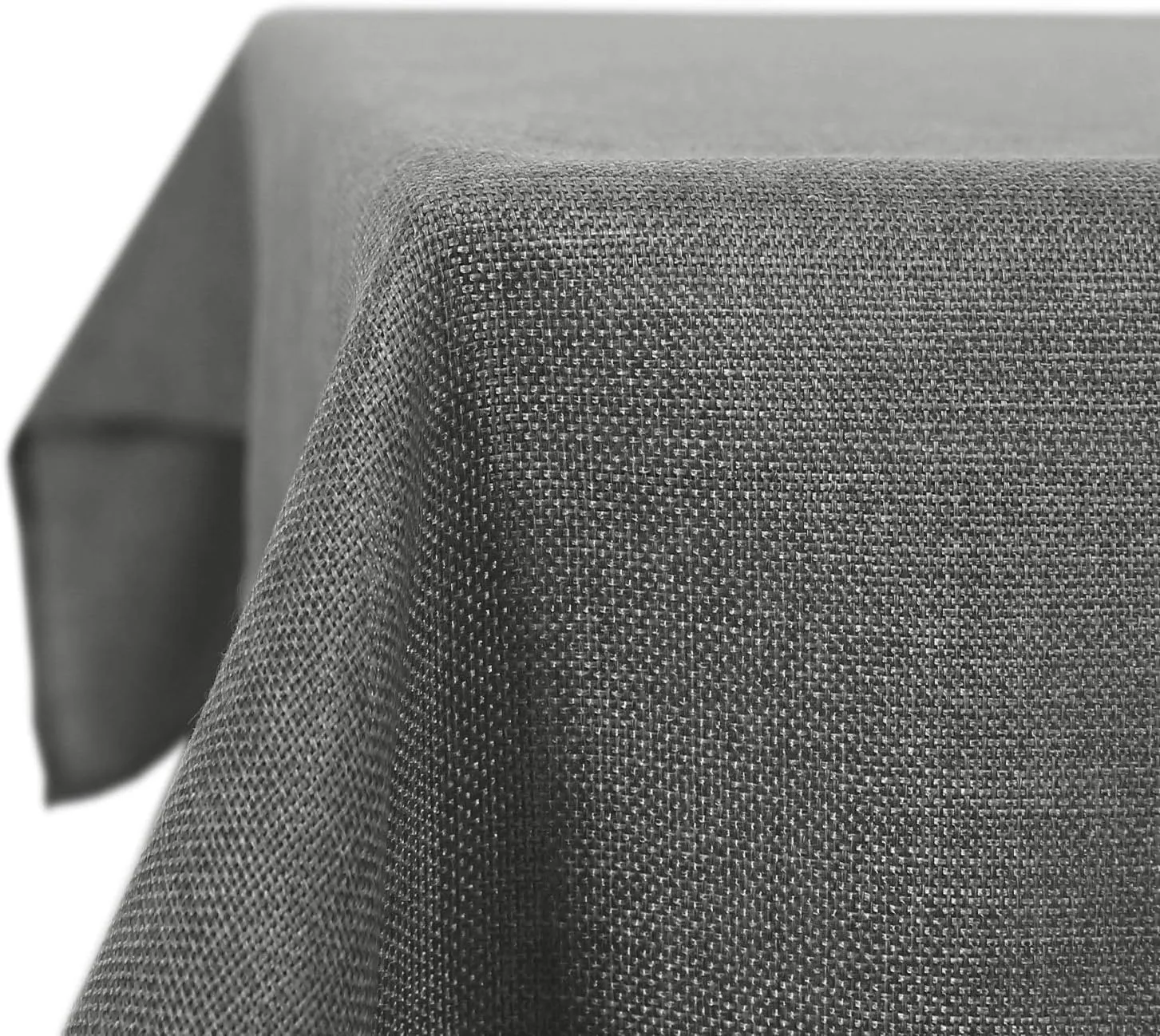 Deconovo Tablecloth, Linen Look, Water Repellent