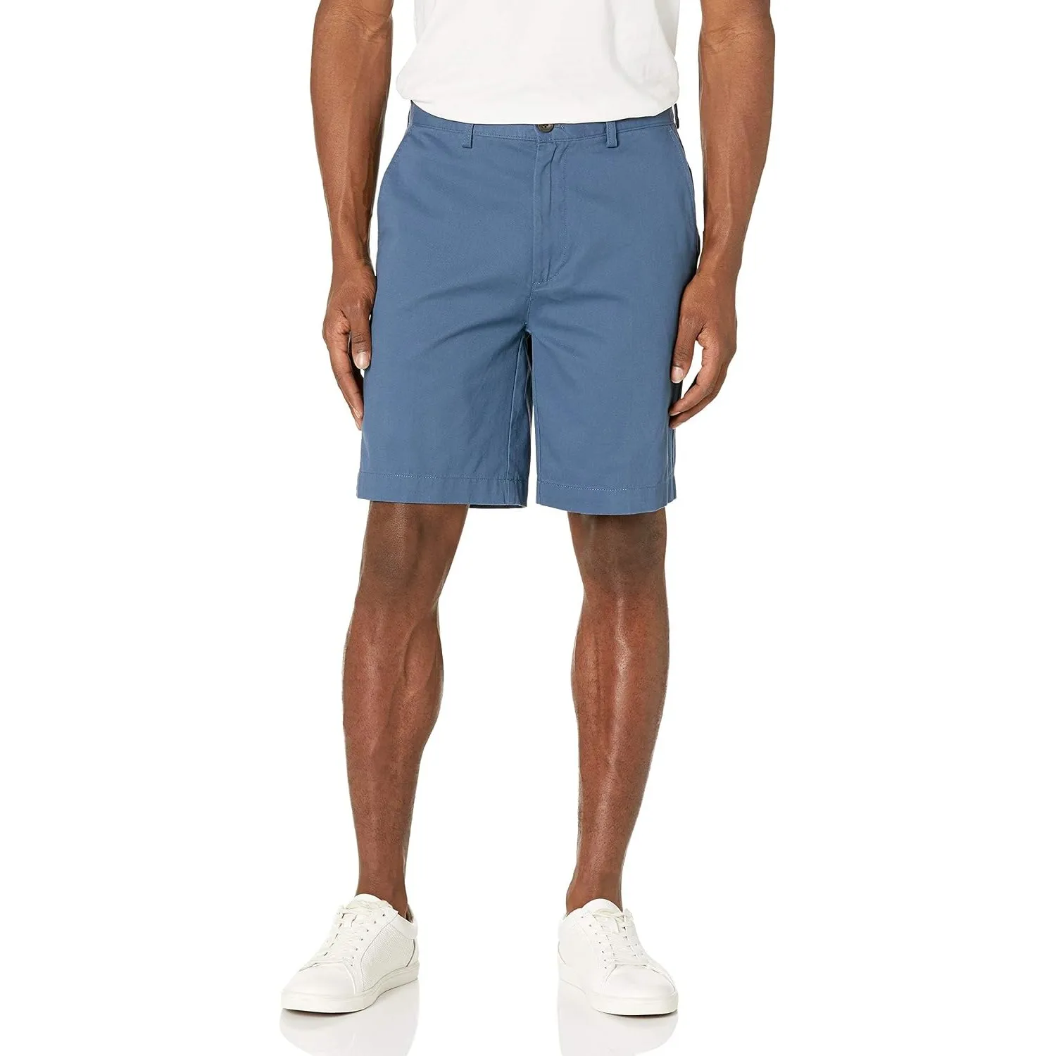 Amazon Essentials Herren Classic Fit 23cm Chino-Shorts mit Taschen