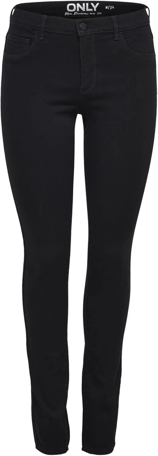 ONLY ONLRAIN REG Skinny DNM NOOS Frauen Jeans blau Basics, Streetwear