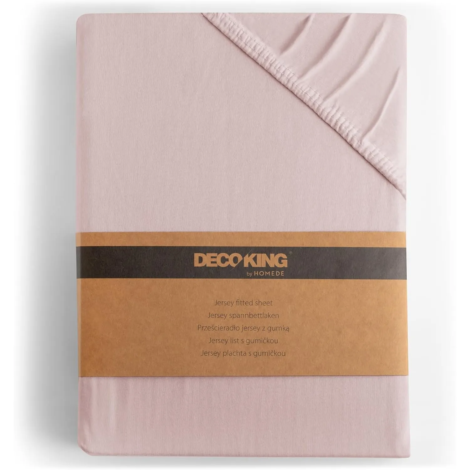DecoKing Spannbettlaken 80x200 90x200 cm 100% gekämmte Baumwolle Lila Spannbetttücher Jersey Boxspringbett Amber 80 x 2…