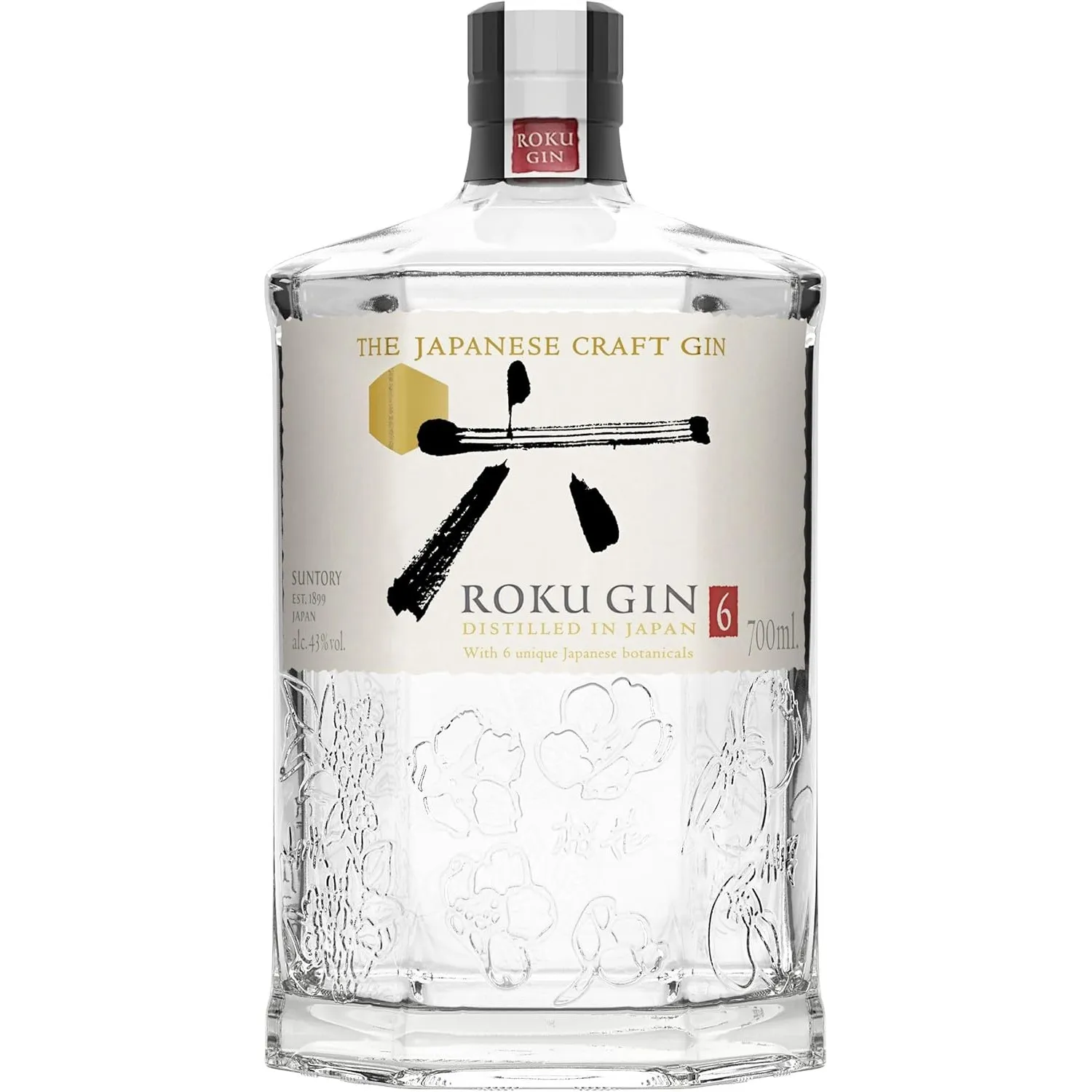 Roku | Japanese Craft Gin | 43% Vol | 0,7l