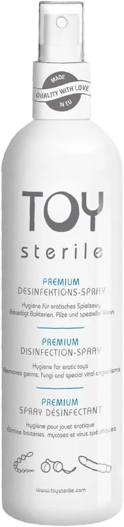 TOYsterile Toy Cleaner | Desinfektion-Spray für Sexspielzeug aller Materialien | Schutz vor Bakterien, Pilzen und Viren…