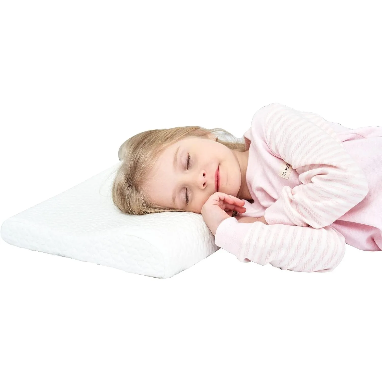 Kinderkissen Memory Schaum Kinder Kissen Oeko-Tex Hypoallergenic Kissen Kinder kinderkissen flach 3-8 Jahre