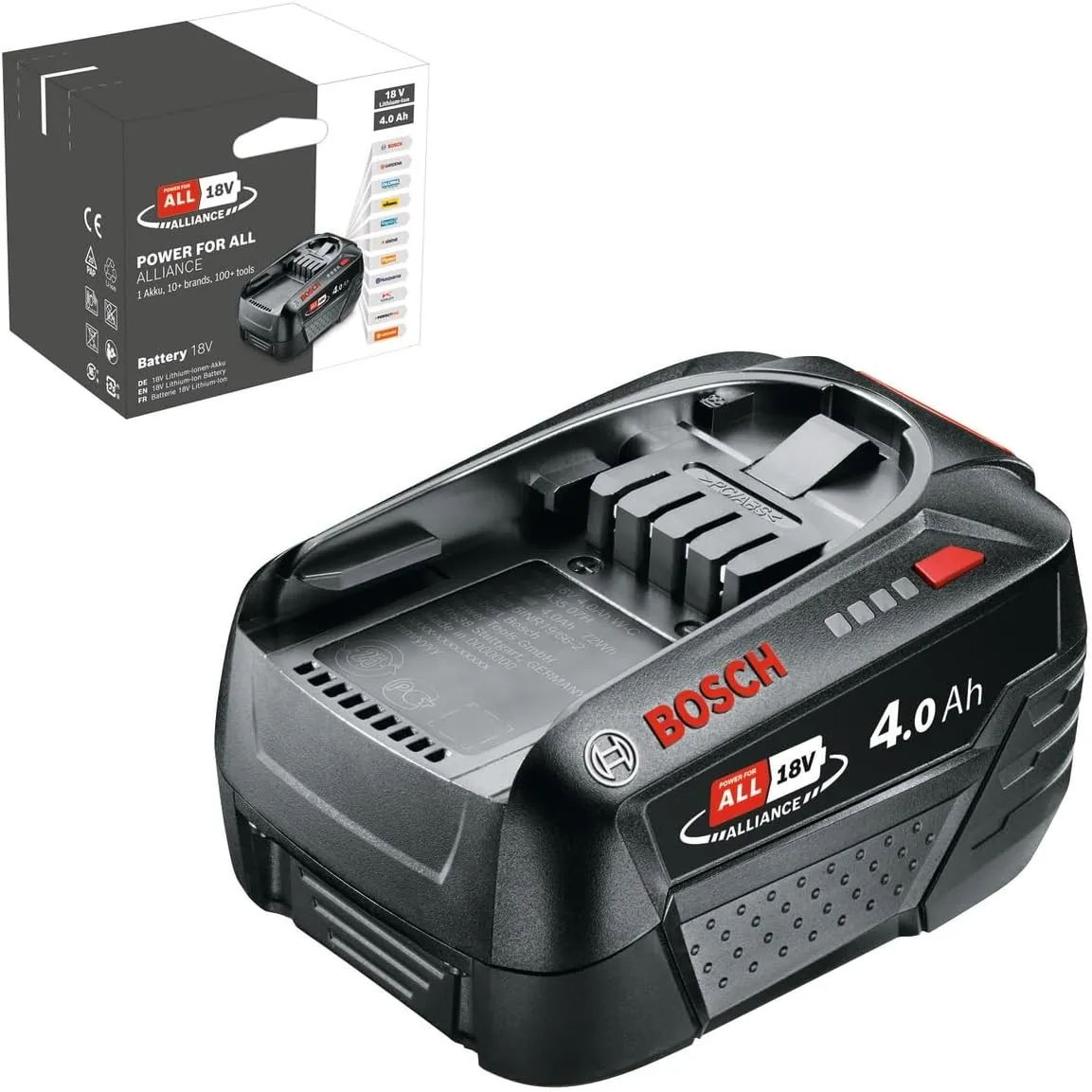 Bosch DIY Akkupack PBA 18V 4.0Ah W-C