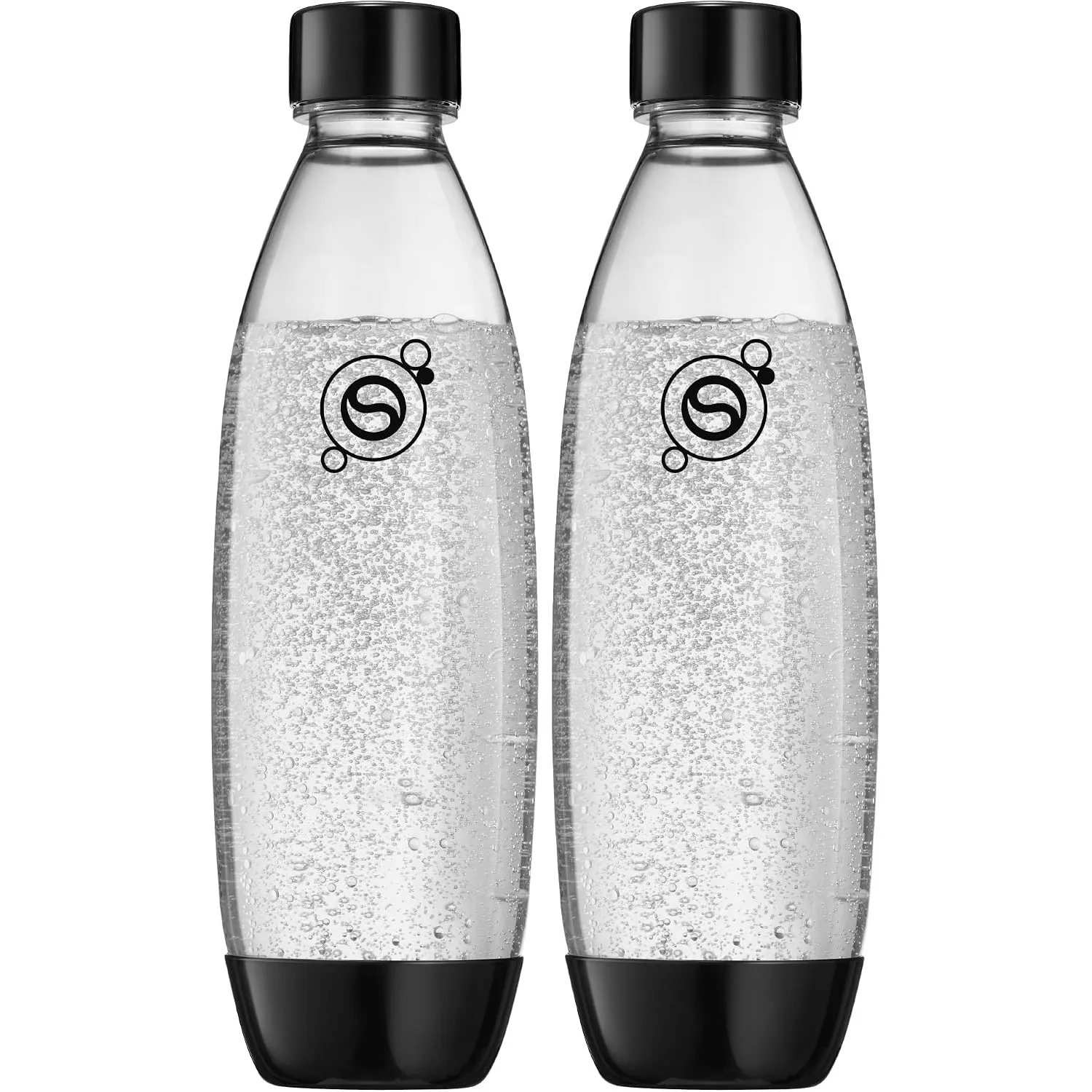 sodastream Flaschen 1L FUSE Doppelpack, Schwarz
