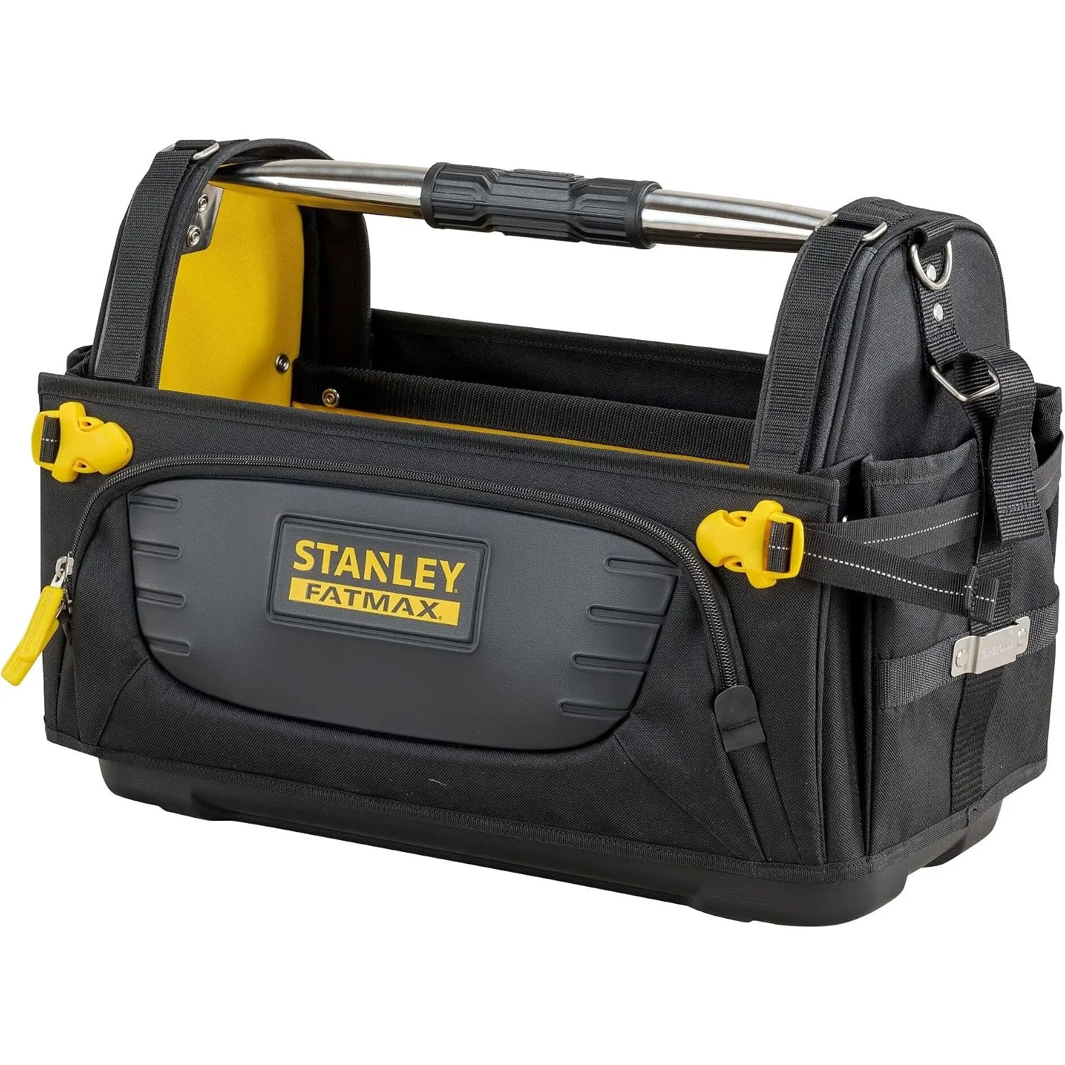 STANLEY FatMax Werkzeugtrage - Werkzeugtasche aus strapazierfähigen 600er Denier Nylon, schneller Zugriff auf das Werkz…