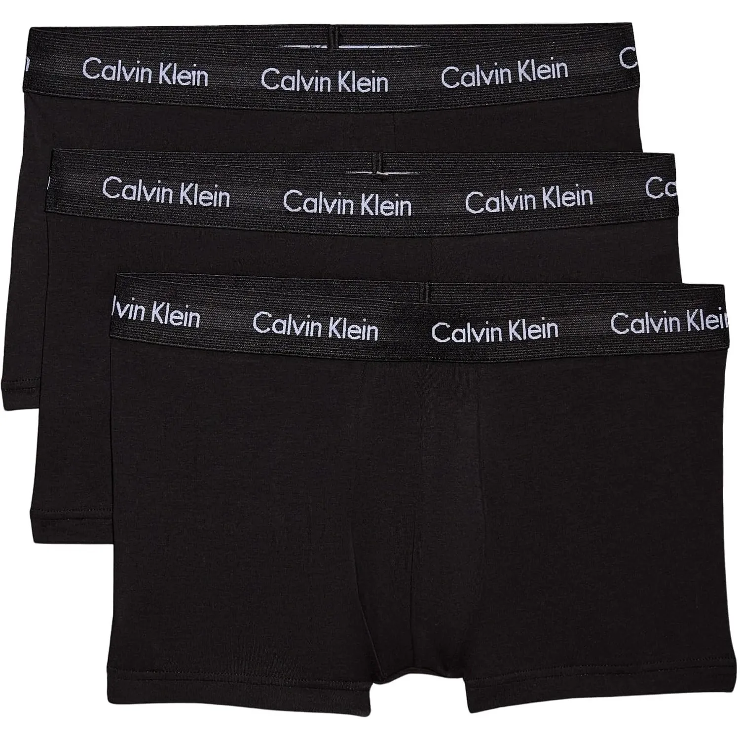 Calvin Klein Herren 3er Pack Boxershorts Low Rise Trunks Unterwäsche