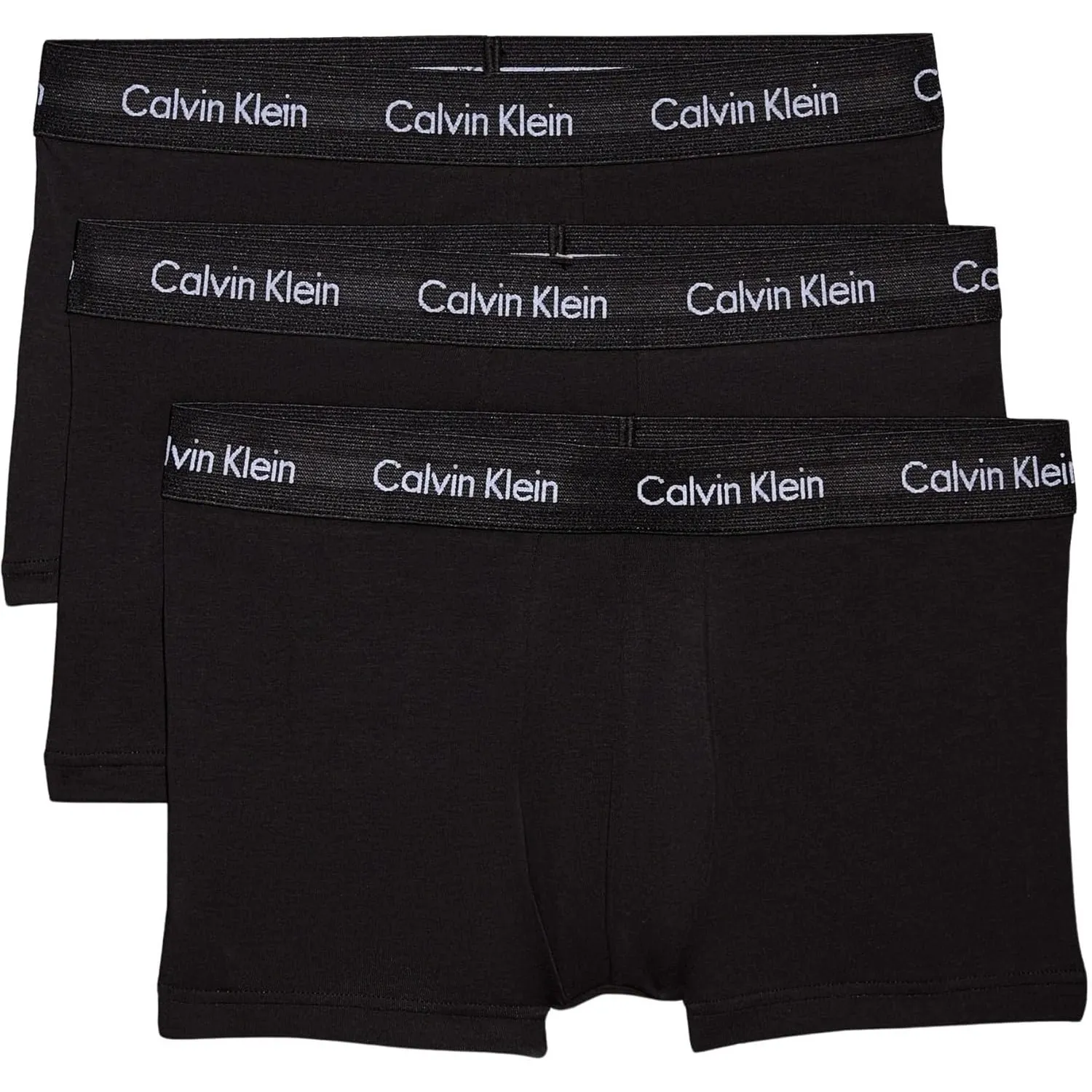 Calvin Klein Herren 3er Pack Boxershorts Low Rise Trunks Unterwäsche