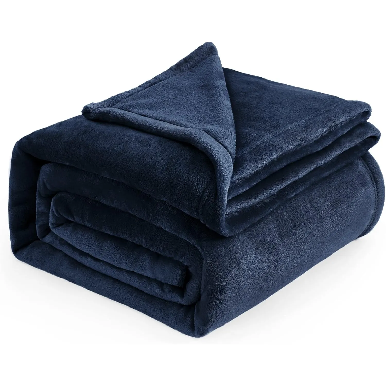 BEDSURE Kuscheldecke Flauschig Decke Fleecedecke - 230x270cm, Blau Navy