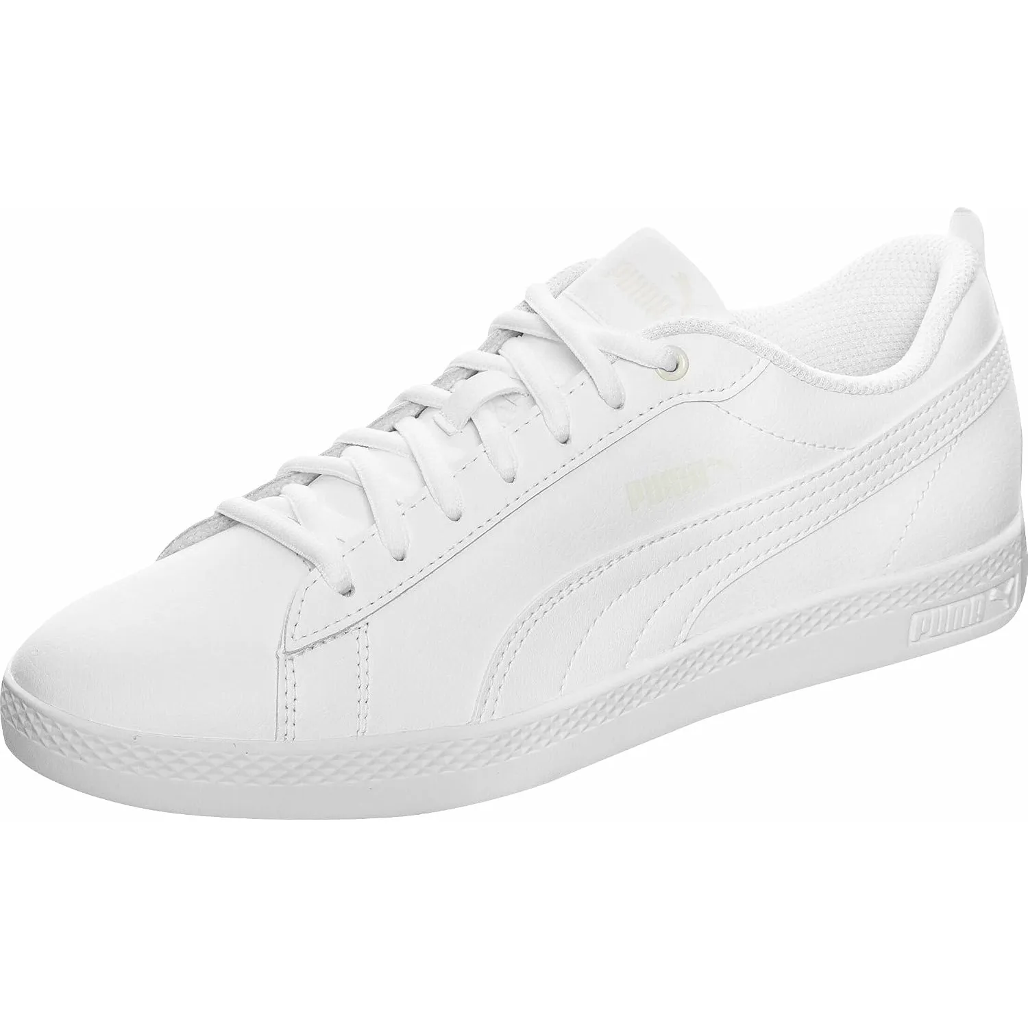 PUMA Smash WNS v2 L White weiß