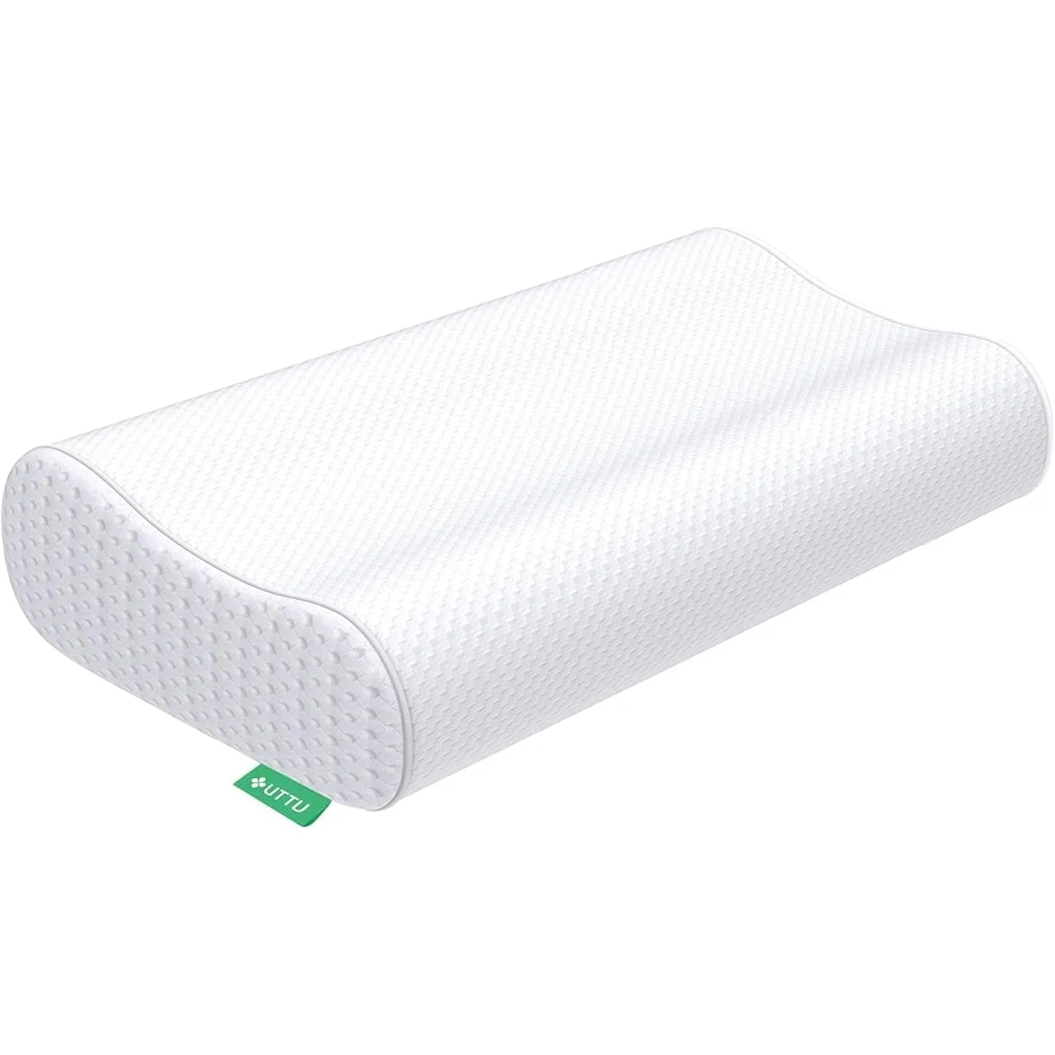 UTTU Memory Foam Kissen, Kopfkissen zur Linderung von Nackenschmerzen, Ergonomisches Nackenkissen Sandwichkissen, verst…
