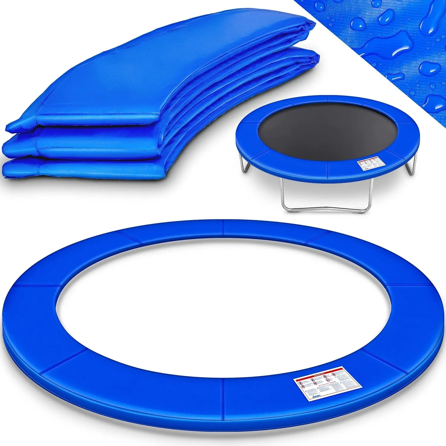 KIDUKU® Trampolin Randabdeckung Ø 244 305 366 427cm | Randschutz Extra Dick