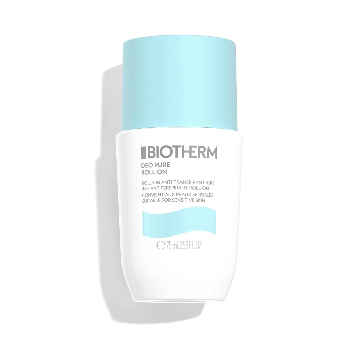 Biotherm Deo Pure Roll-On, 48 H Anti-Transpirant, wirksamer Schutz vor Schweißgeruch, für empfindliche Haut und alle Ha…