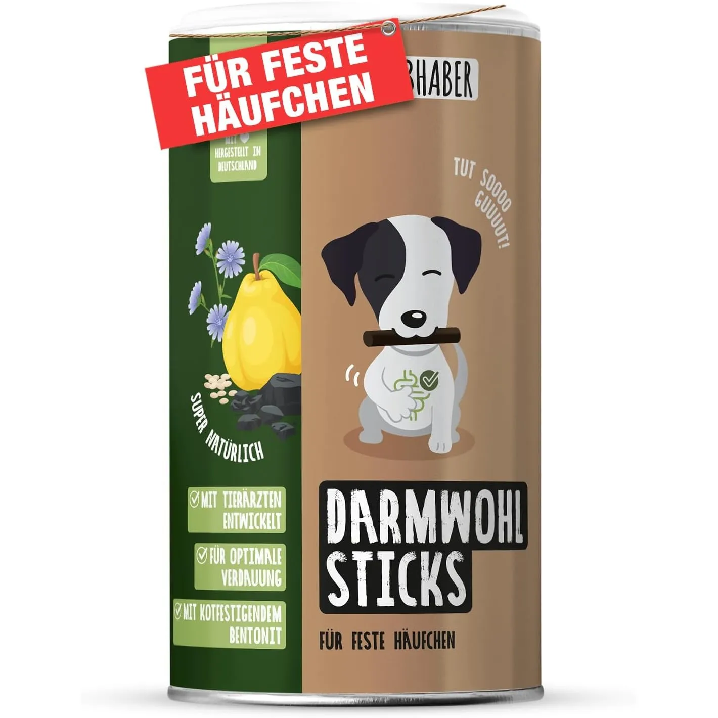 Darmwohlsticks Analdrüsen Hund Leckerli – Hilft auch bei Sodbrennen Hund