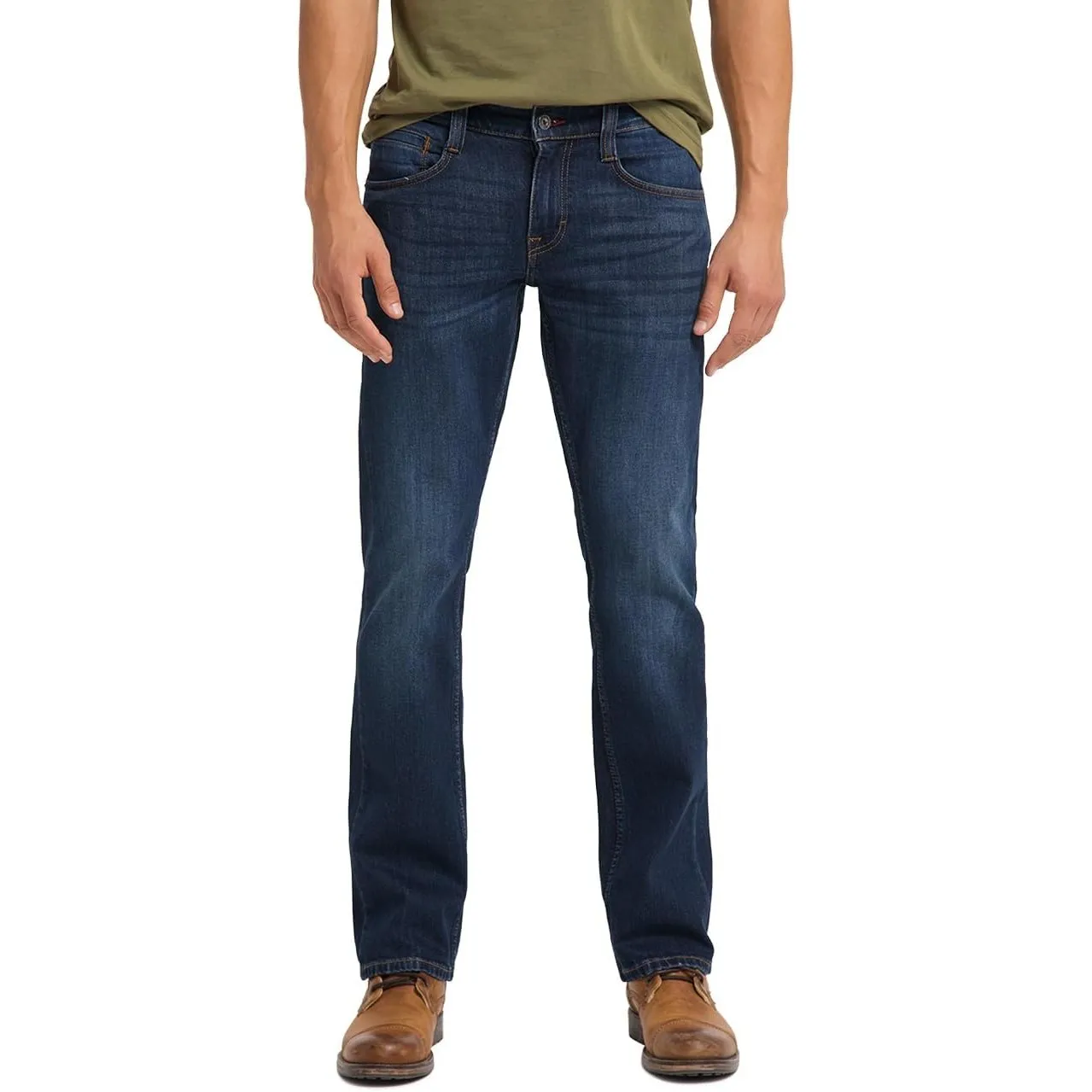 MUSTANG Jeans Herren Stretch Oregon Bootcut Jeanshose Hose Denim