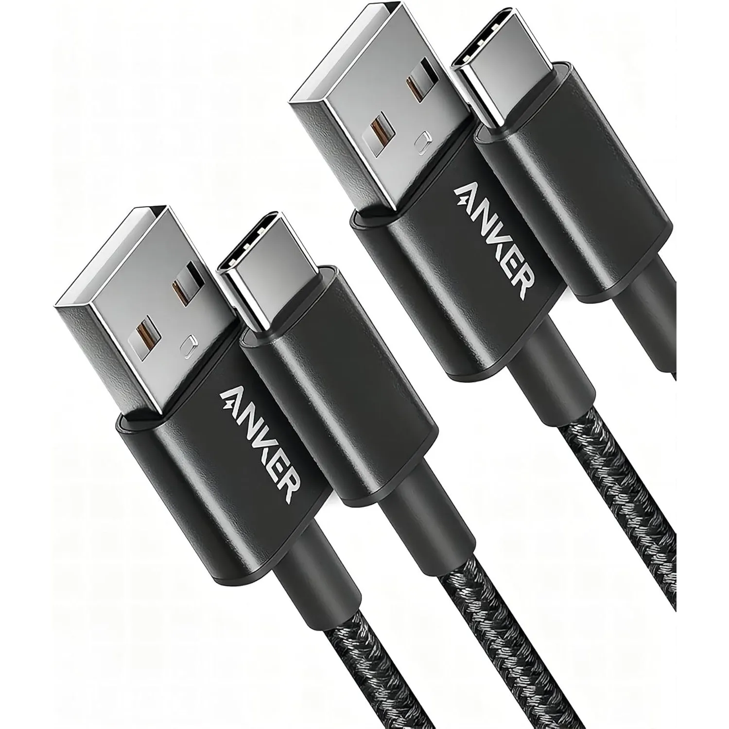 Anker USB auf USB C kabel 3.1A Nylon geflochten [2 Stück 0,9m]