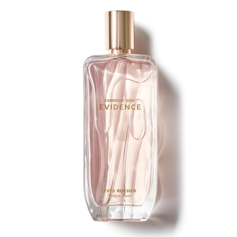 Yves Rocher Comme une Évidence - Eau de Parfum Damen - 100 ml | Floraler Chypre-Duft - Rose, Bergamotte & Patschouli - …