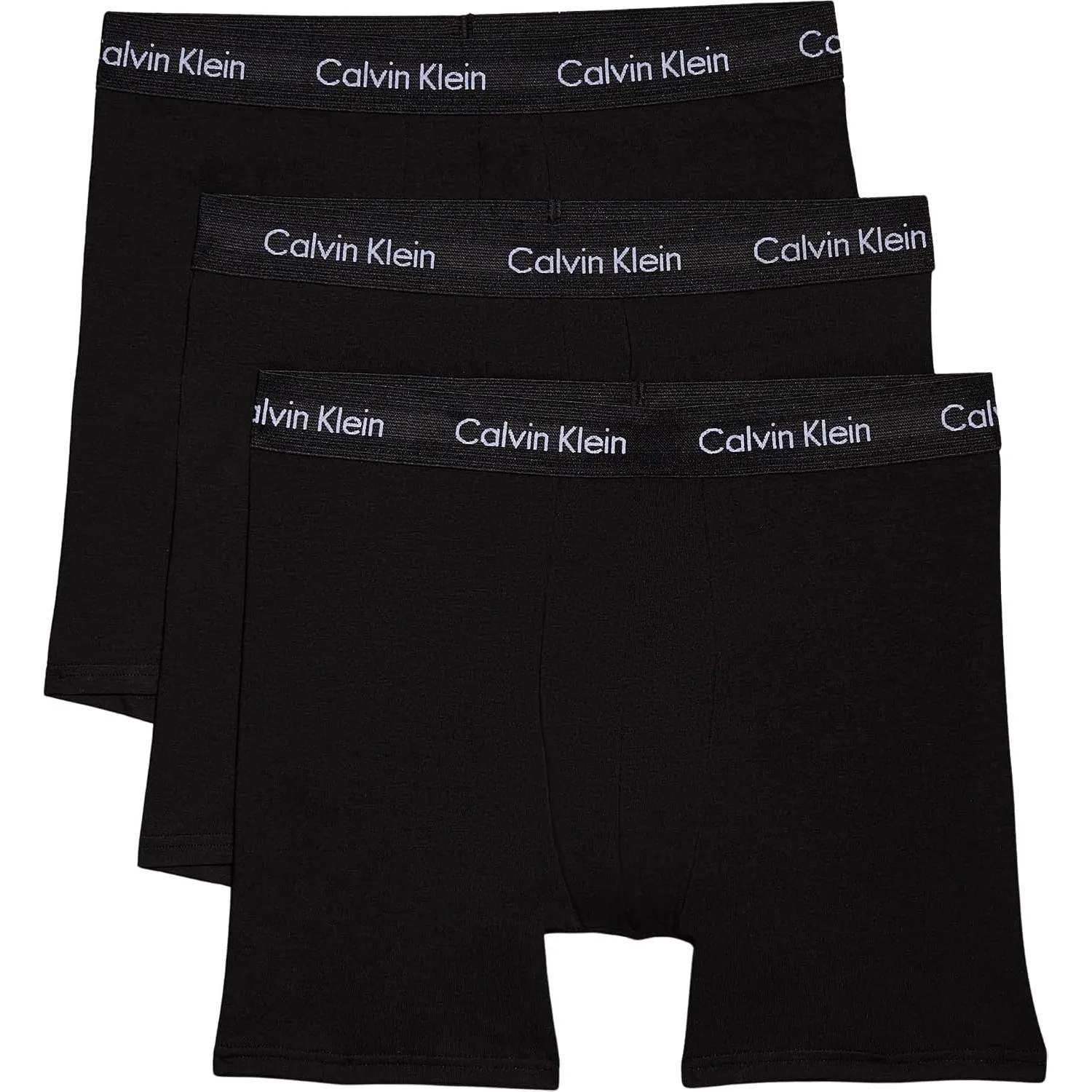 Calvin Klein Herren 3er Pack Boxershorts Briefs mit Logobund
