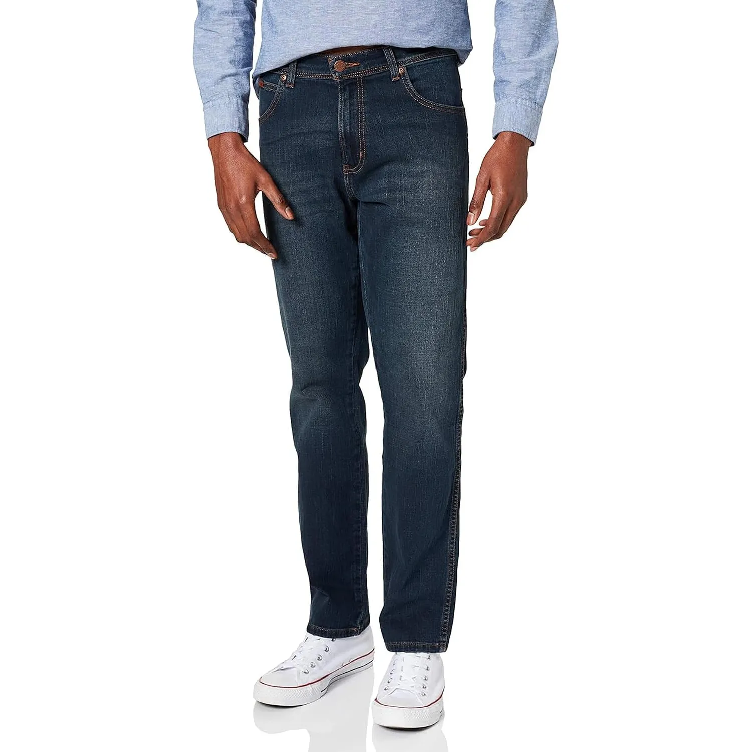 Wrangler - Jeans Herren - Authentic Straight Fit - Texas - Darkstone
