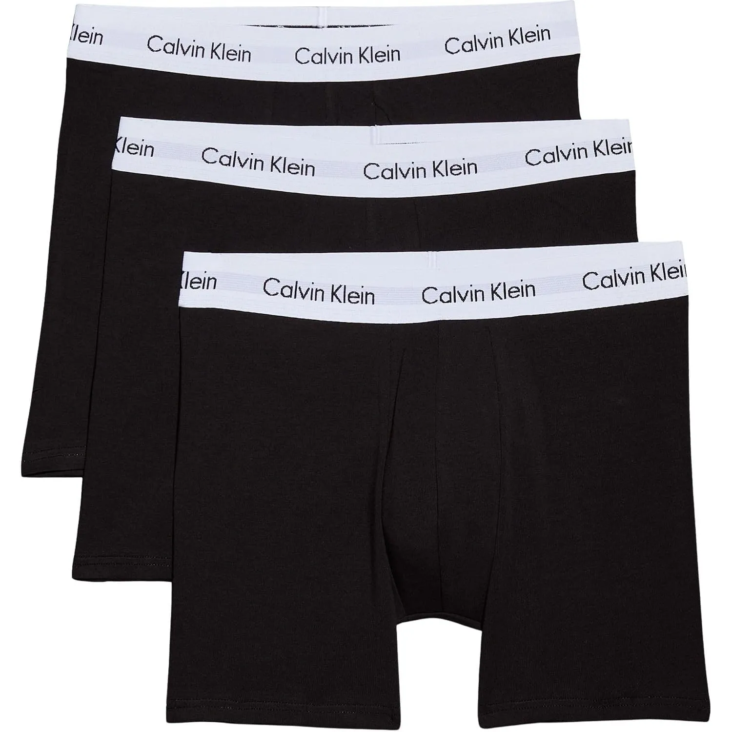 Calvin Klein Herren 3er Pack Boxershorts Briefs mit Logobund