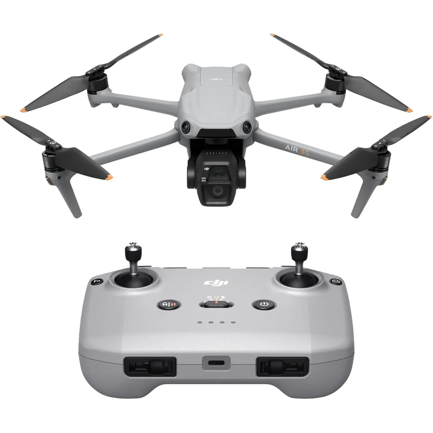 DJI Air 3S (RC-N3), 4K-Dual-Kameradrohne
