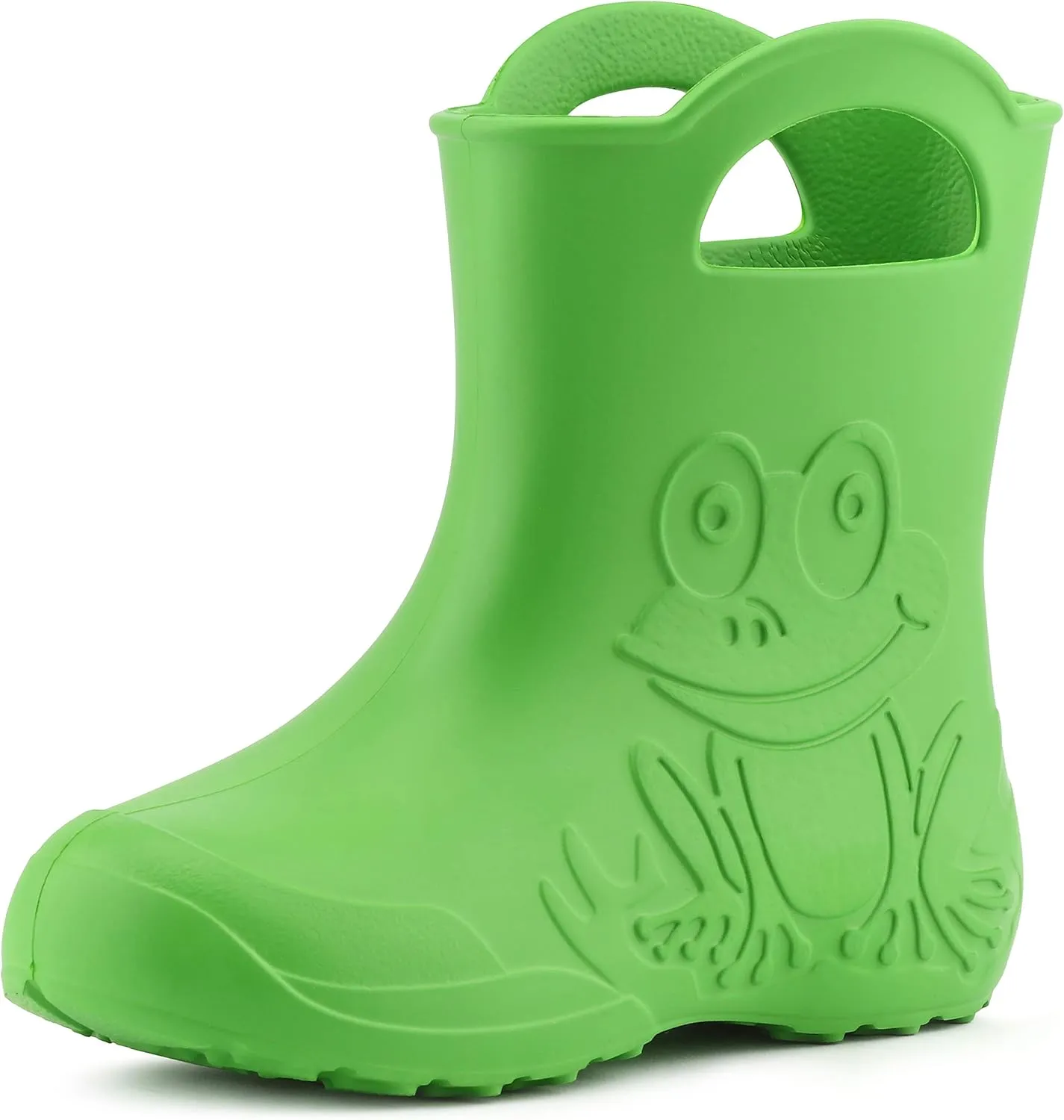 Ladeheid Eva federleichte Kinder Gummistiefel für Jungen und Mädchen Regenschuhe Bequeme und wasserdichte Regenstiefel Kinder LA-CA-01