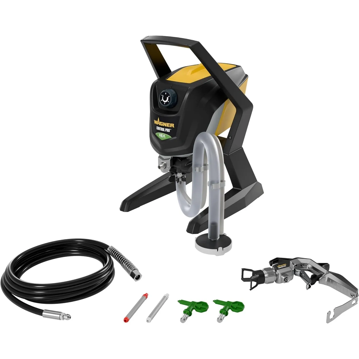 WAGNER Airless Farbsprühsystem Control Pro 250 R für Wandfarben, Latexfarben, Lacke & Lasuren, 15 m²-2 min, Druckreguli…