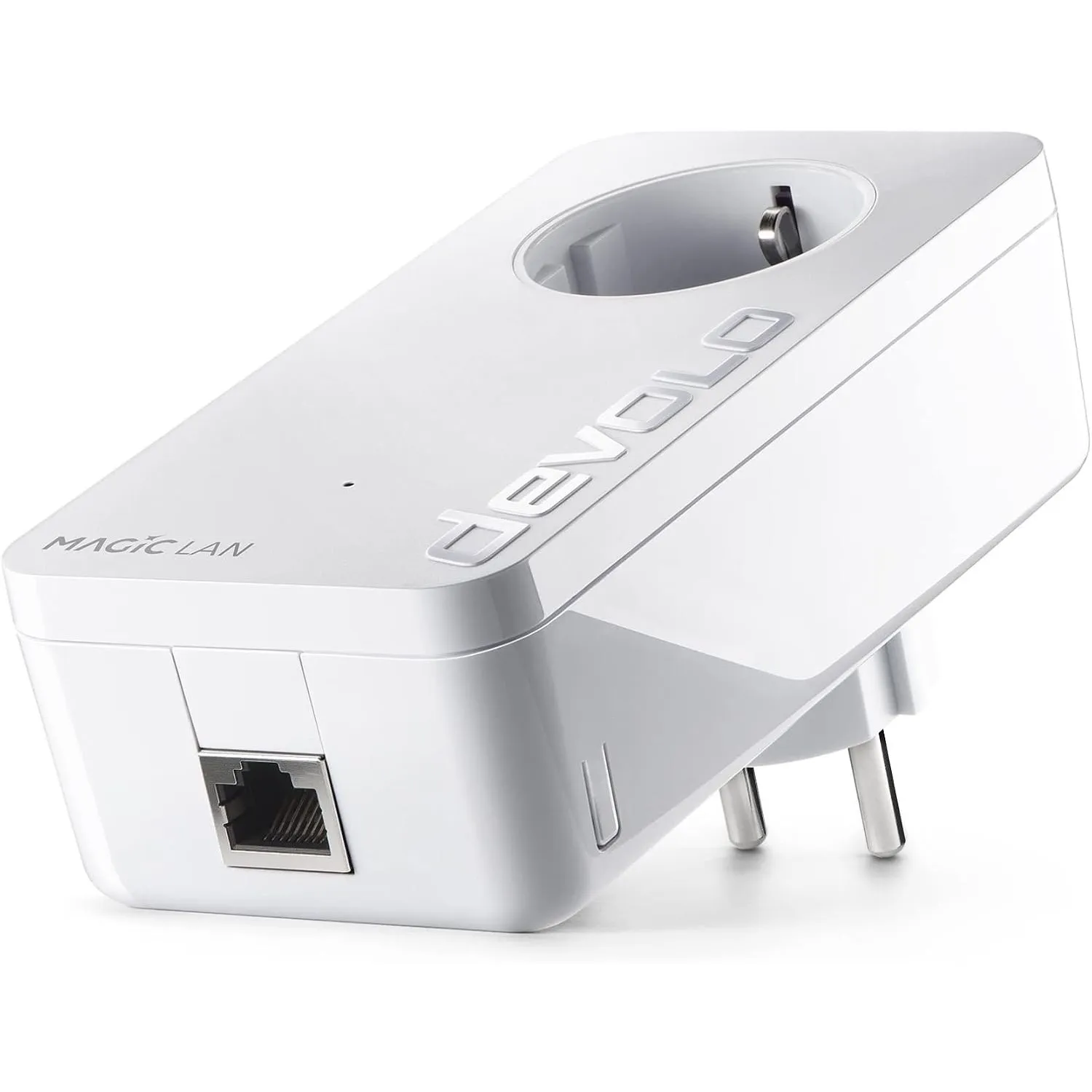 devolo Magic 2 Erweiterungsadapter, Powerline Adapter, bis zu 2.400 Mbit/s, 1x Gigabit-Anschluss, ideal für Homeoffice,…