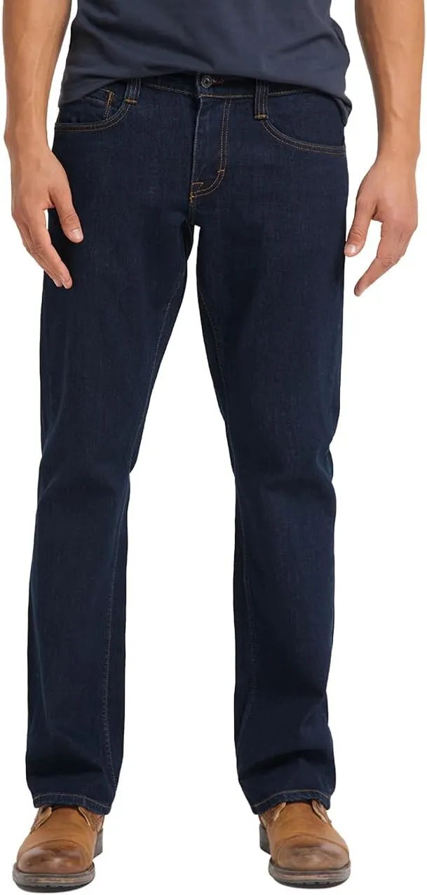 MUSTANG Jeans Herren Stretch Oregon Bootcut Jeanshose Hose Denim Schwarz Blau 30 31 32 33 34 36 38 40 42 44