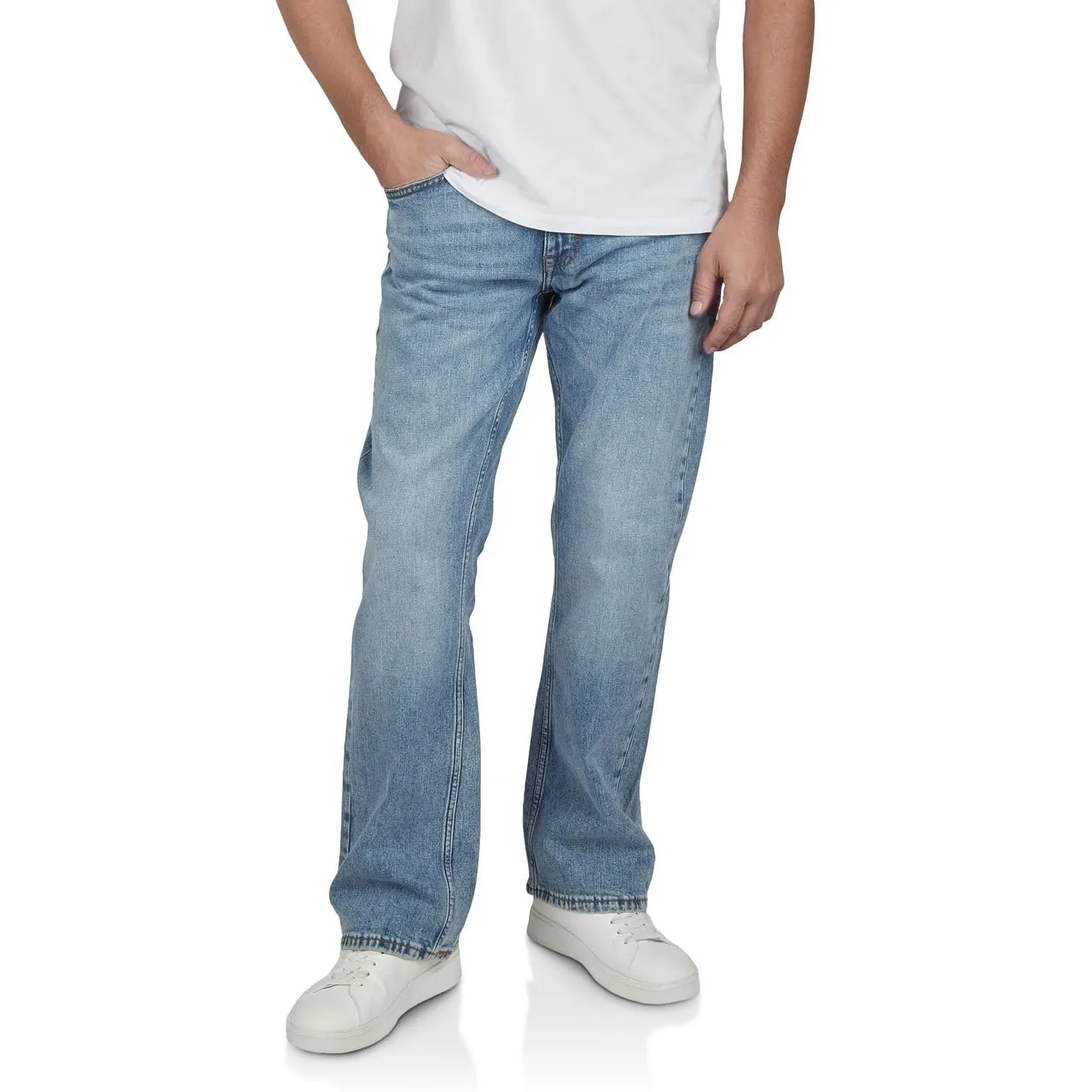 MUSTANG Jeans Herren Stretch Oregon Bootcut Jeanshose Hose Denim