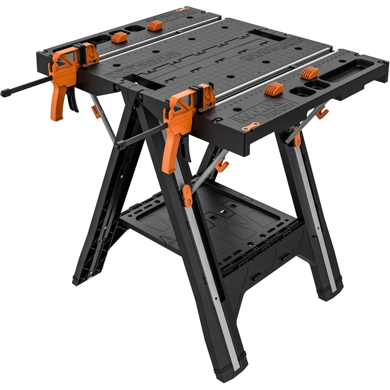 WORX Pegasus WX051 Mobile multifunktionale Werkbank, max. Belastung 450kg