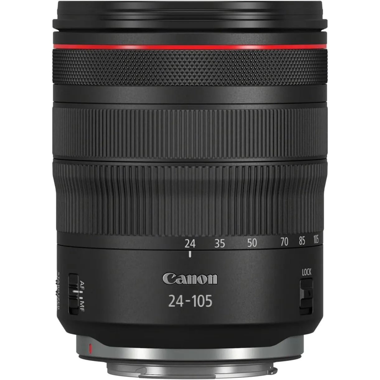 Canon Objektiv RF 24-105mm F4L is USM Lens Zoomobjektiv Teleobjektiv passend für Kameras der EOS R-Serie (77mm Filterge…