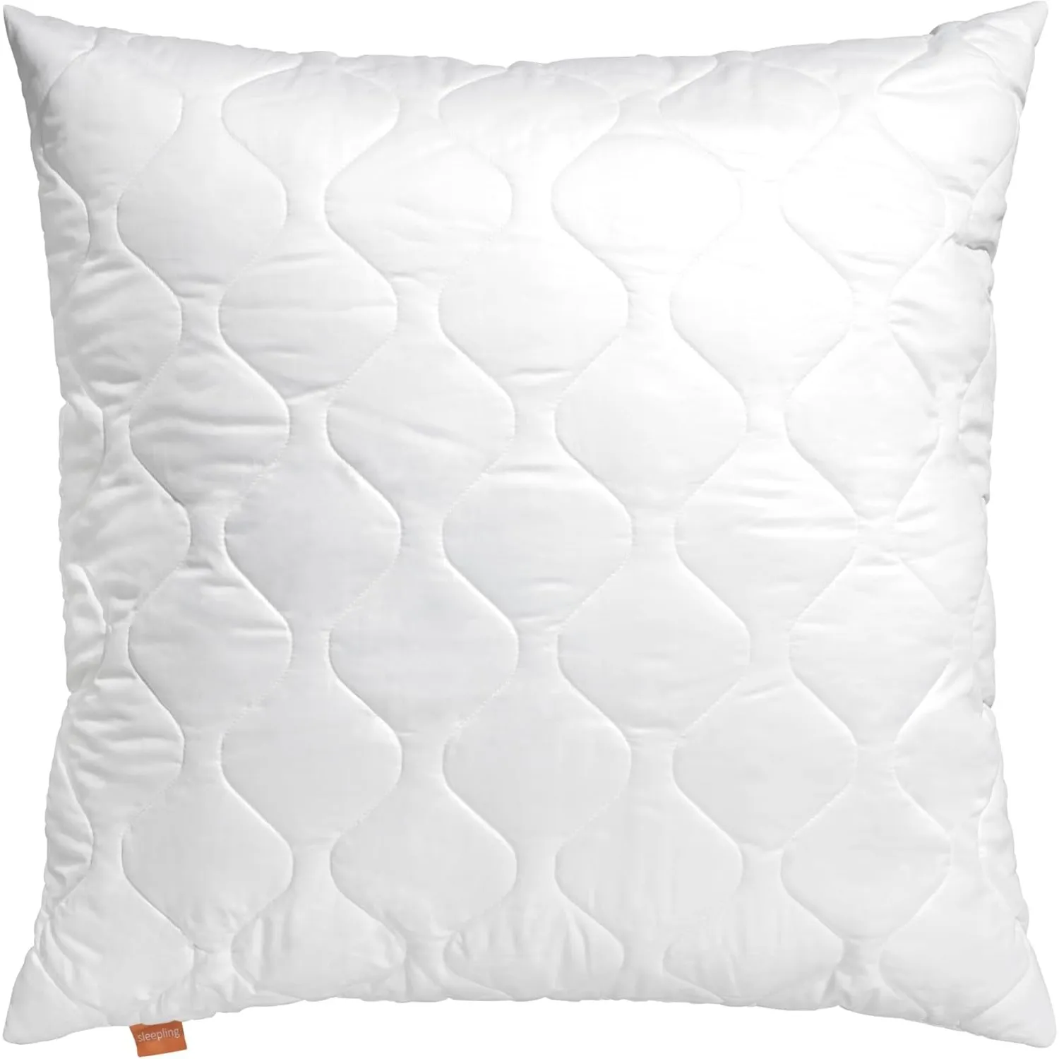 sleepling Kopfkissen 60x60 cm, Allergiker Kissen, waschbar, Made in EU, Ökotex, Schlafkissen 60 x 60, Bettkissen, Pillo…