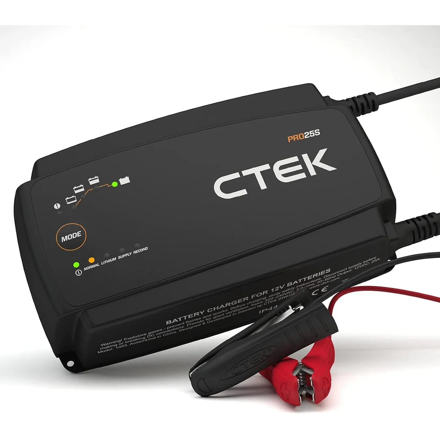 CTEK PRO25S Batterieladegerät 12V, 25A, LiFePO4-kompatibel für Auto & LKW