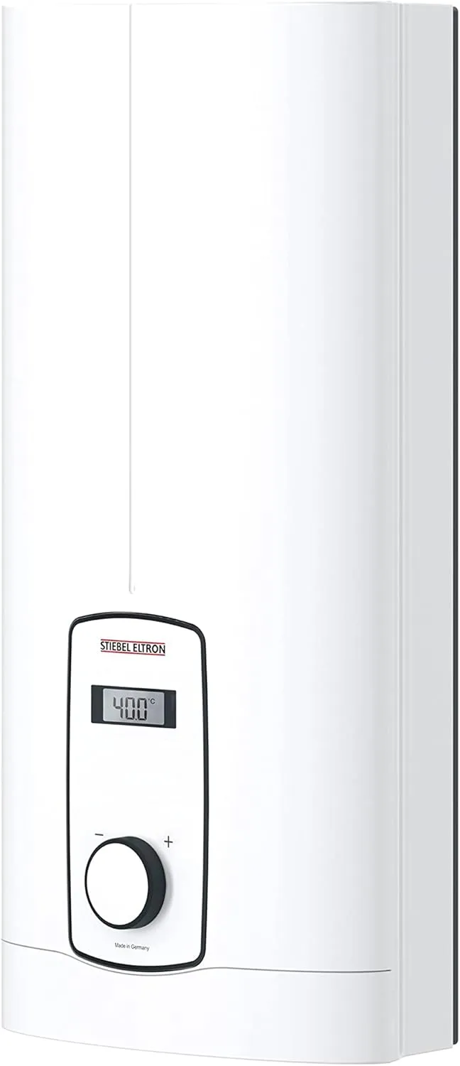 STIEBEL ELTRON elektronisch geregelter Durchlauferhitzer DHB-E 18/21/24 LCD, umschaltbar, druckfest, LC-Display, gradgenaue Wunschtemperatur, 236745
