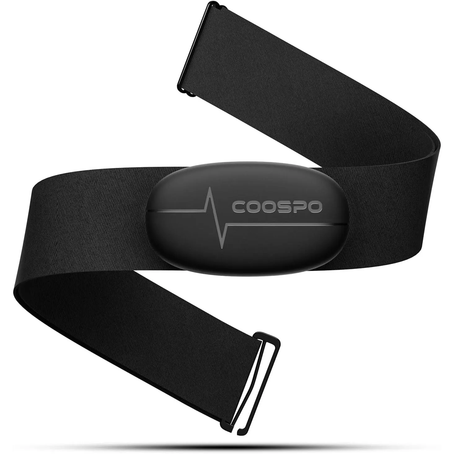 COOSPO H6M Herzfrequenzmesser Pulsgurt Brustgurt Bluetooth ANT+ Konnektivität, Herzfrequenz Sensor EKG-Messung IP67 Was…