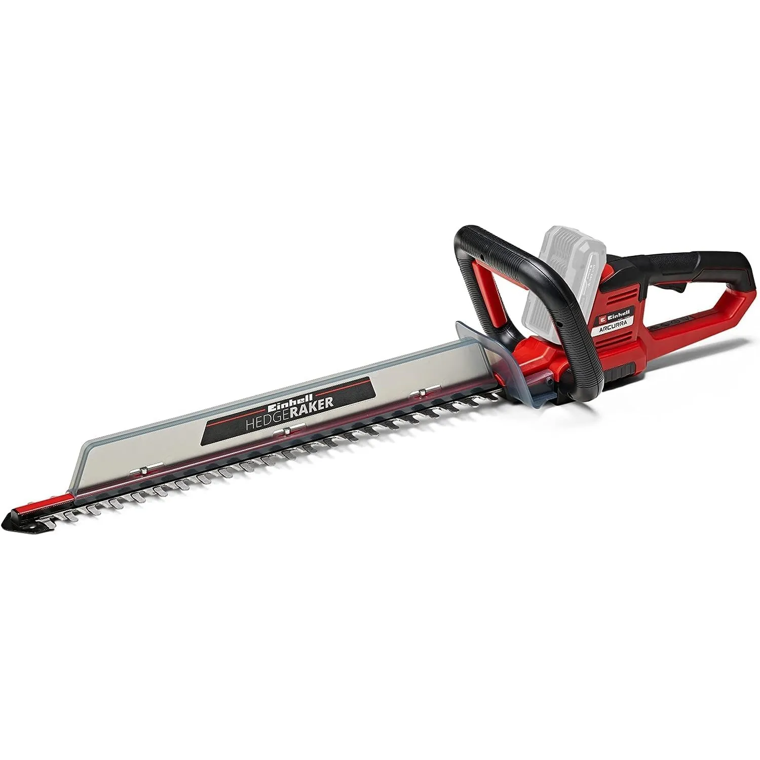 Einhell Akku-Heckenschere ARCURRA 18/55 | PXC | 18 V | 55 cm Schnittlänge | 18 mm Zahnabstand | Schnittgutsammler | sch…