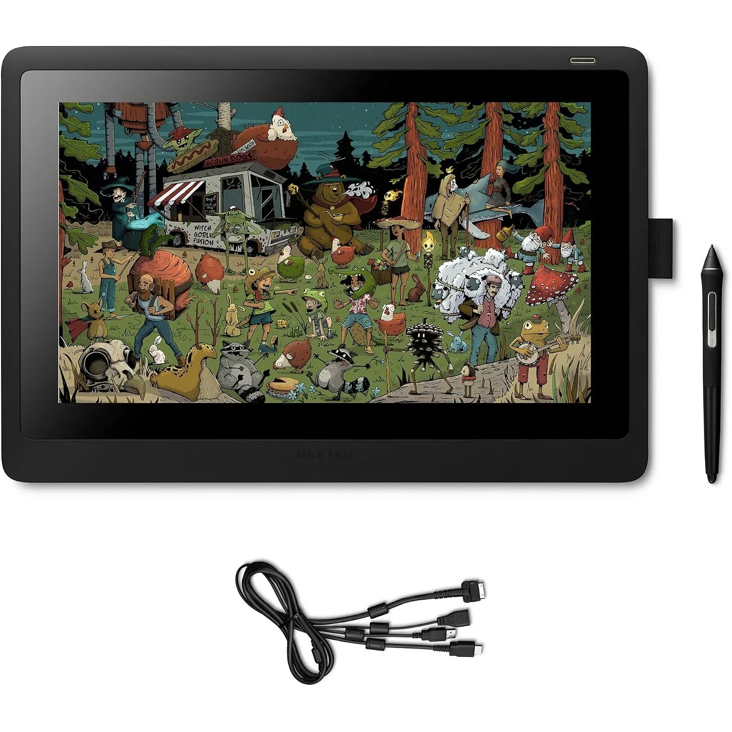 Wacom Cintiq 16, Stift-Display, 2,5K, inkl. Wacom Pro Pen 2