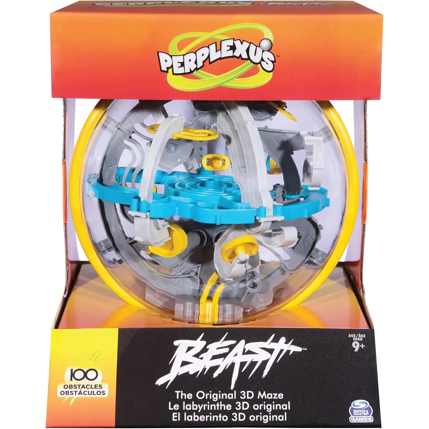 Spin Master Games Perplexus Beast, 3D-Kugellabyrinth, ab 9 Jahren