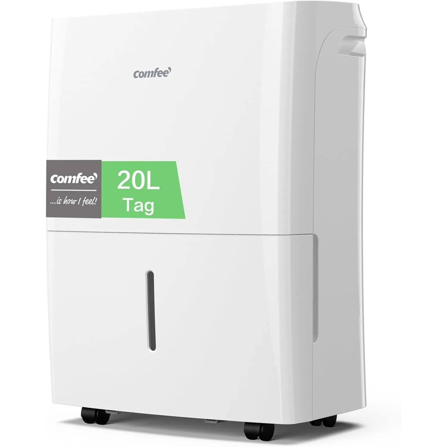 Comfee Luftentfeuchter MDDF-20DEN7, 20L/24h, Raumgröße ca.100m³(40m²), APP-fähig WLAN-Steuerung