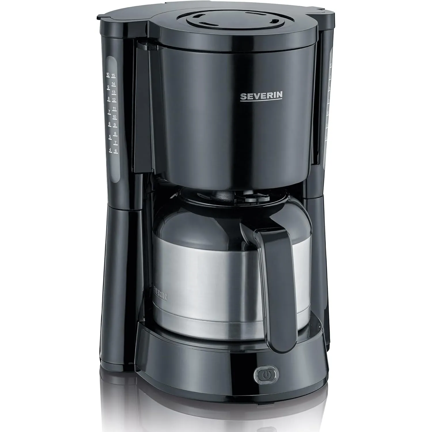 SEVERIN Kaffeemaschine "Type" mit Thermokanne, aromatischer, schneller und leise gebrühter Kaffee mit dem Kaffeebereite…