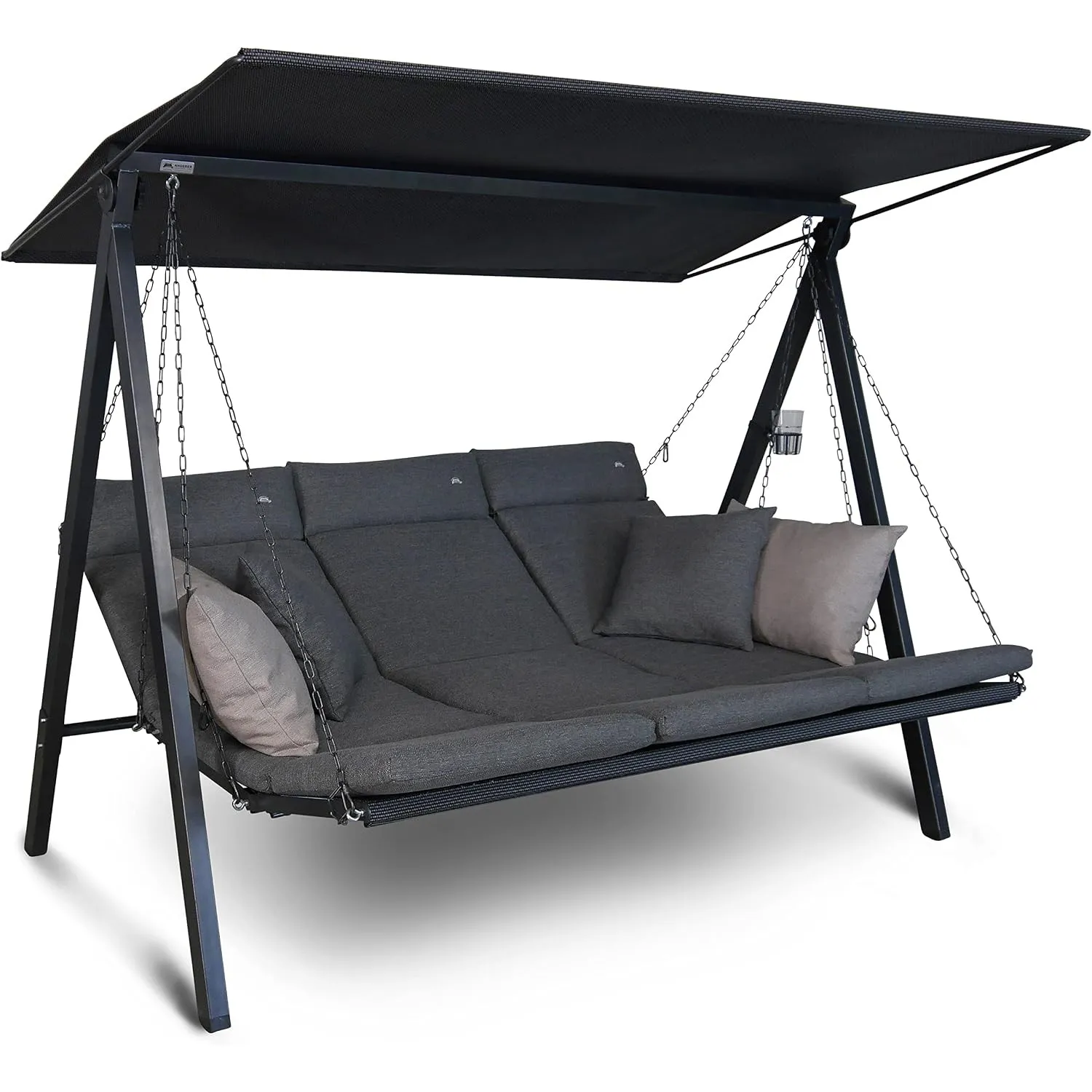 ANGERER Hollywoodschaukel Lounge Smart grau