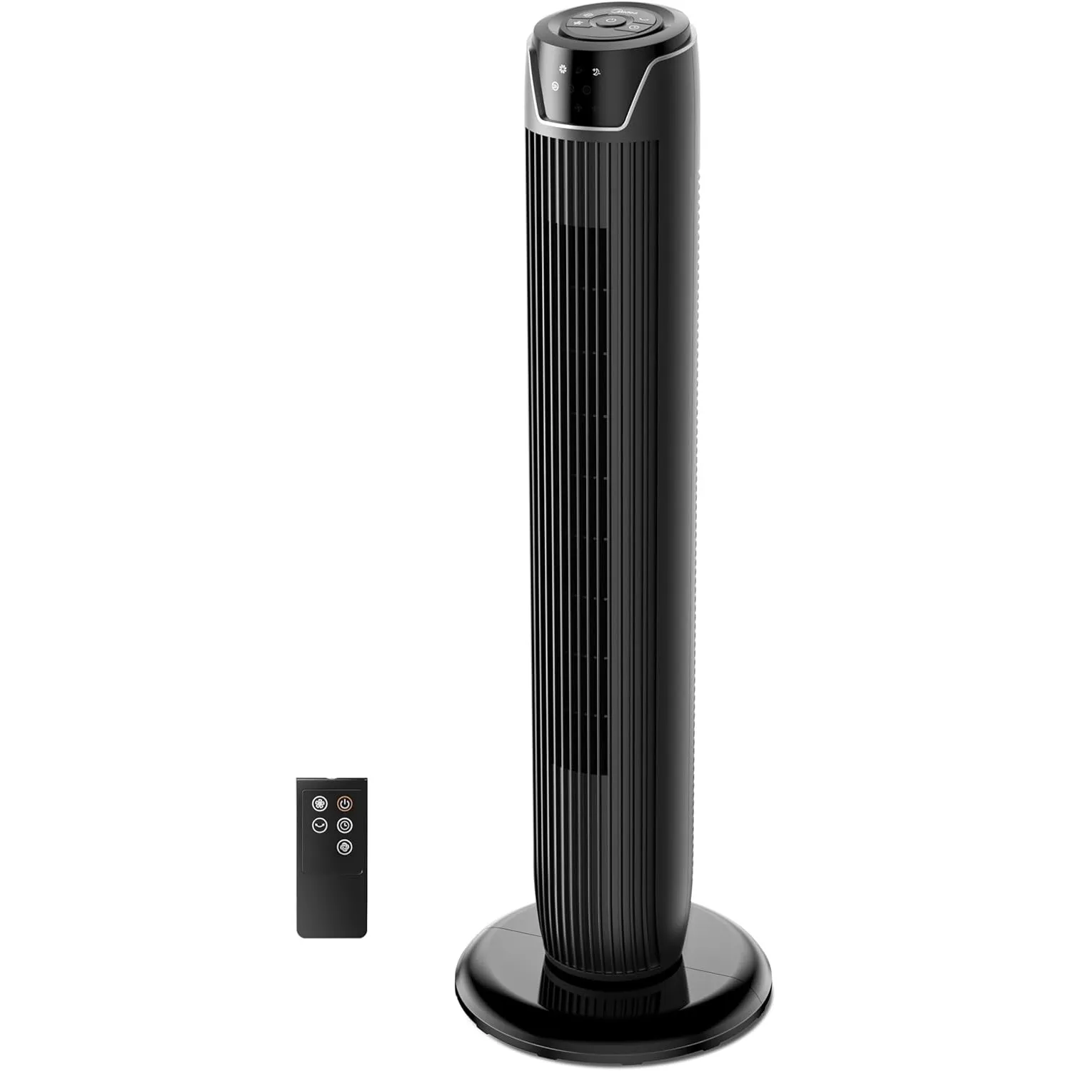 Midea FZ10-17JR Turmventilator Leise mit Fernbedienung 92CM, mobiler Lüfter,Ventilator Säulenventilator,7 Stunden Timer…