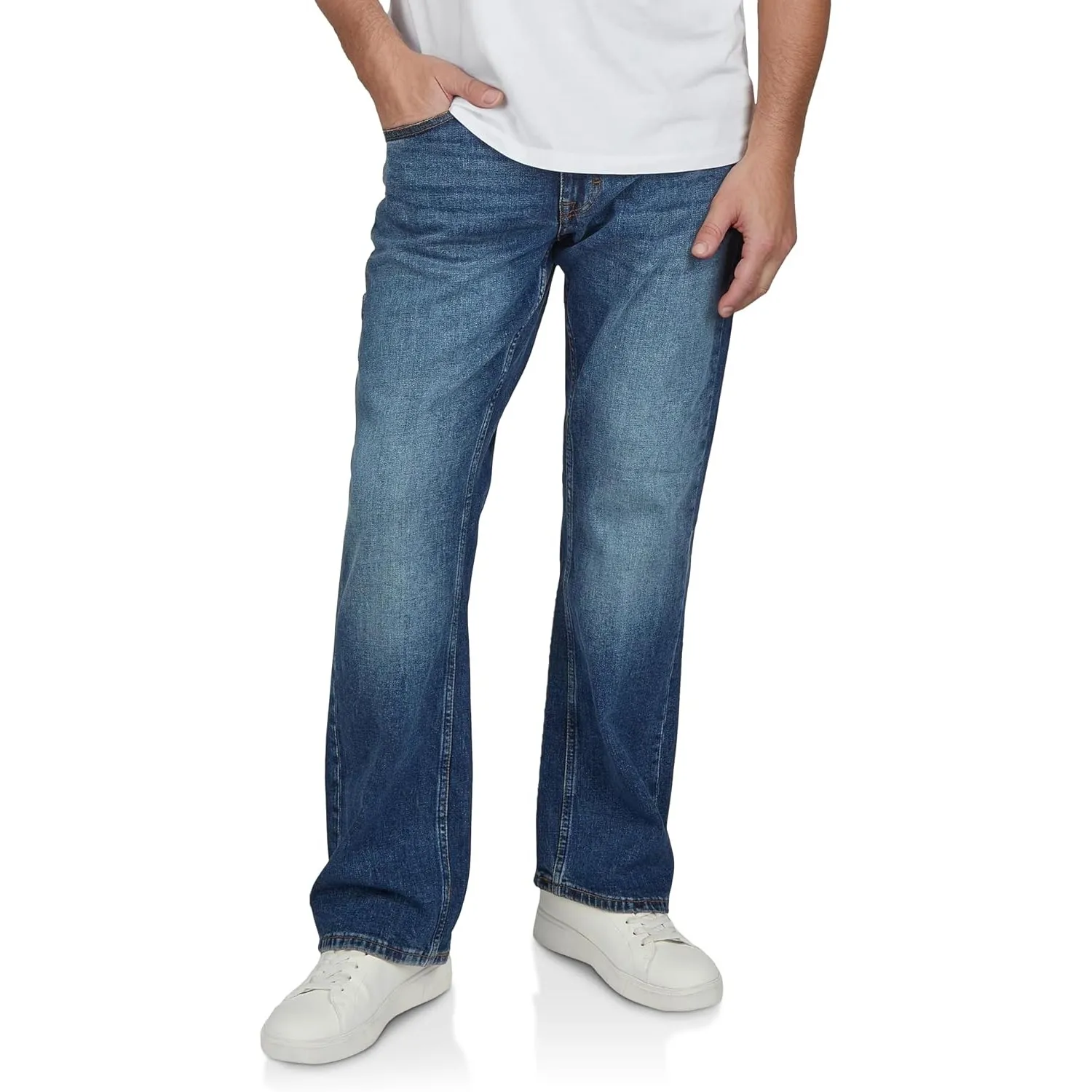 MUSTANG Jeans Herren Stretch Oregon Bootcut Jeanshose Hose Denim