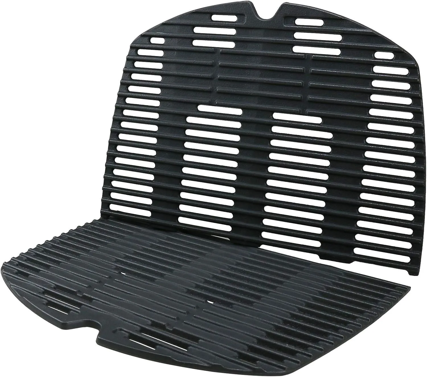 Uniflasy 7646 Cast Iron Cooking Grate, Pack of 2, 45.2 x 32 cm Cooking Grate Replacement Part for Q300 Q320 Q3000 Q3100…