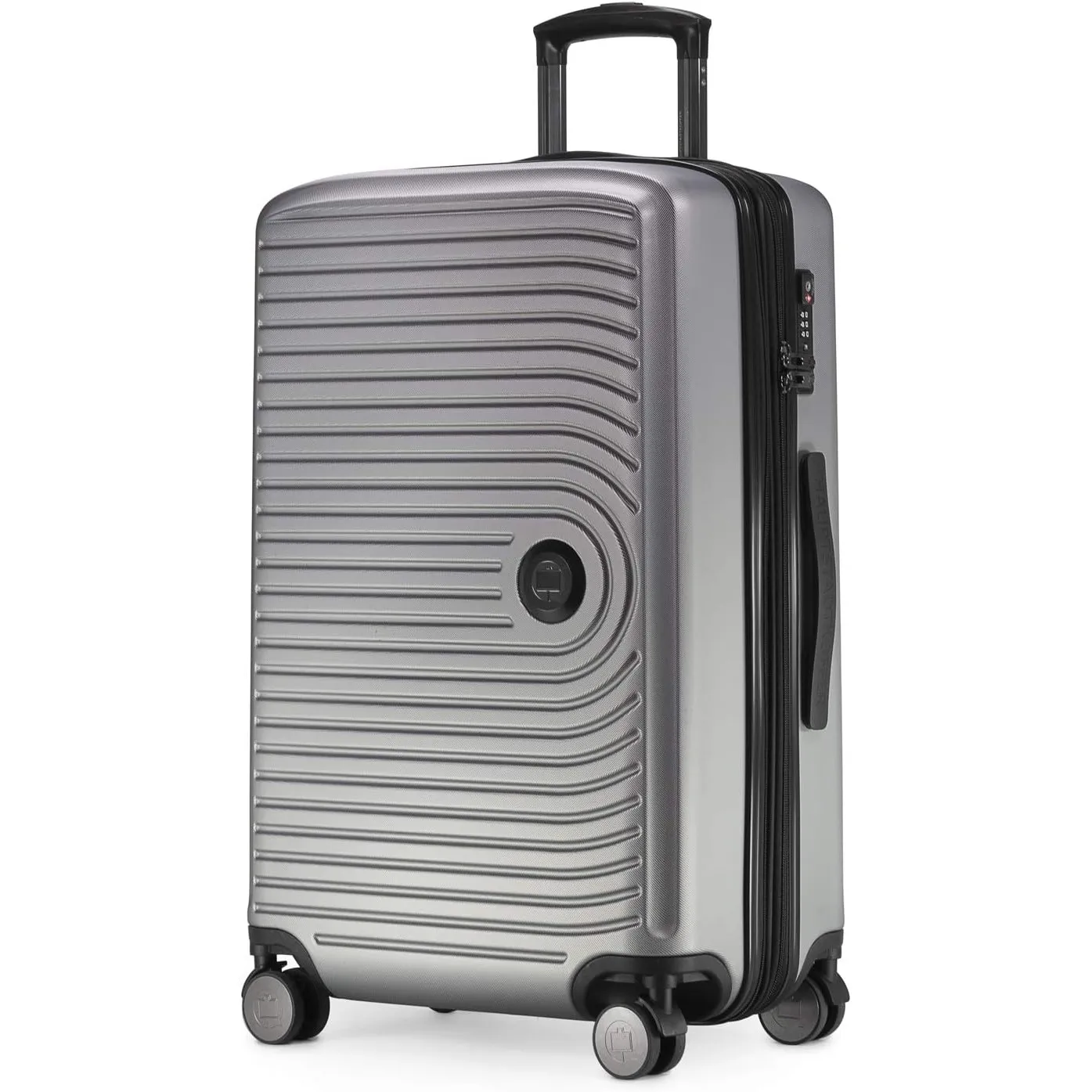Hauptstadtkoffer Mitte Mittelgroßer Koffer (68 cm) 74-88 L, Silber