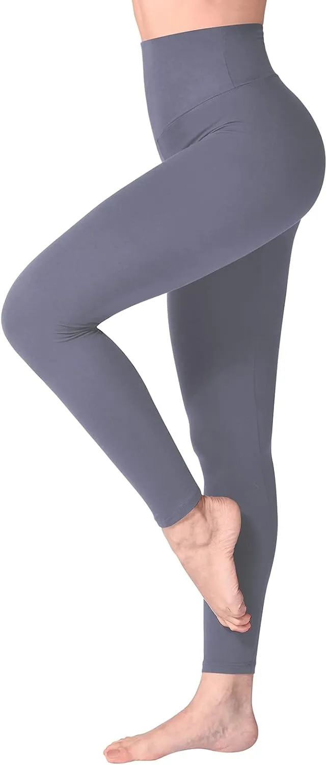 SINOPHANT Leggings Damen High Waist - Blickdicht Leggins mit Bauchkontrolle für Sport Yoga Gym